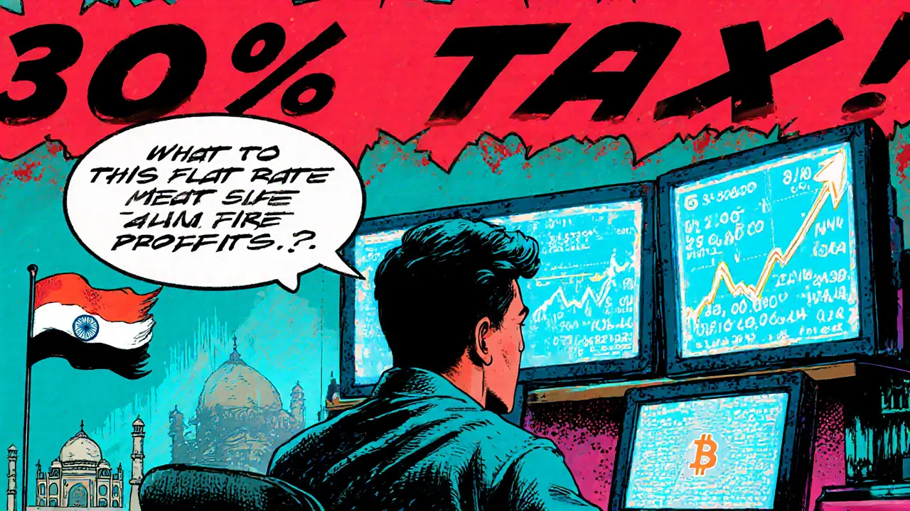India's 30% Crypto Tax Explained: Bitcoin Traders Guide 2025