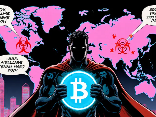 P2P Crypto Trading Volumes in Restricted Countries - 2025 Data
