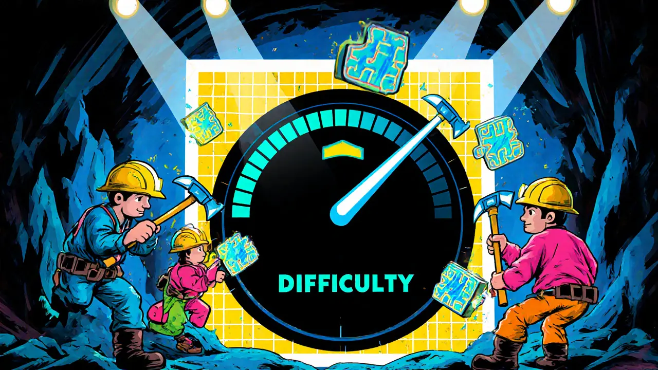 Mining Difficulty Explained: How Blockchain Networks Keep Block Times Stable