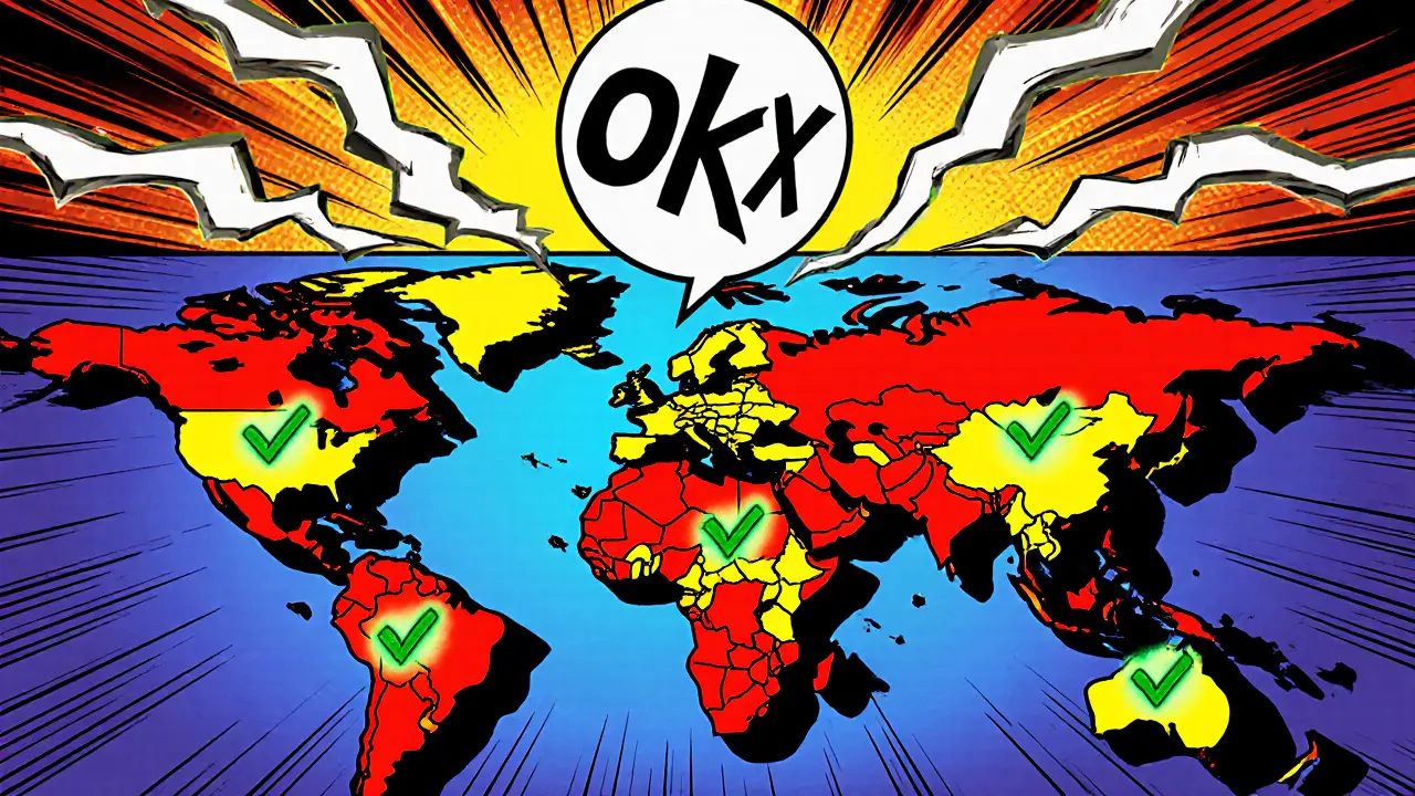 OKX Crypto Access Limitations by Country: What’s Blocked and Why