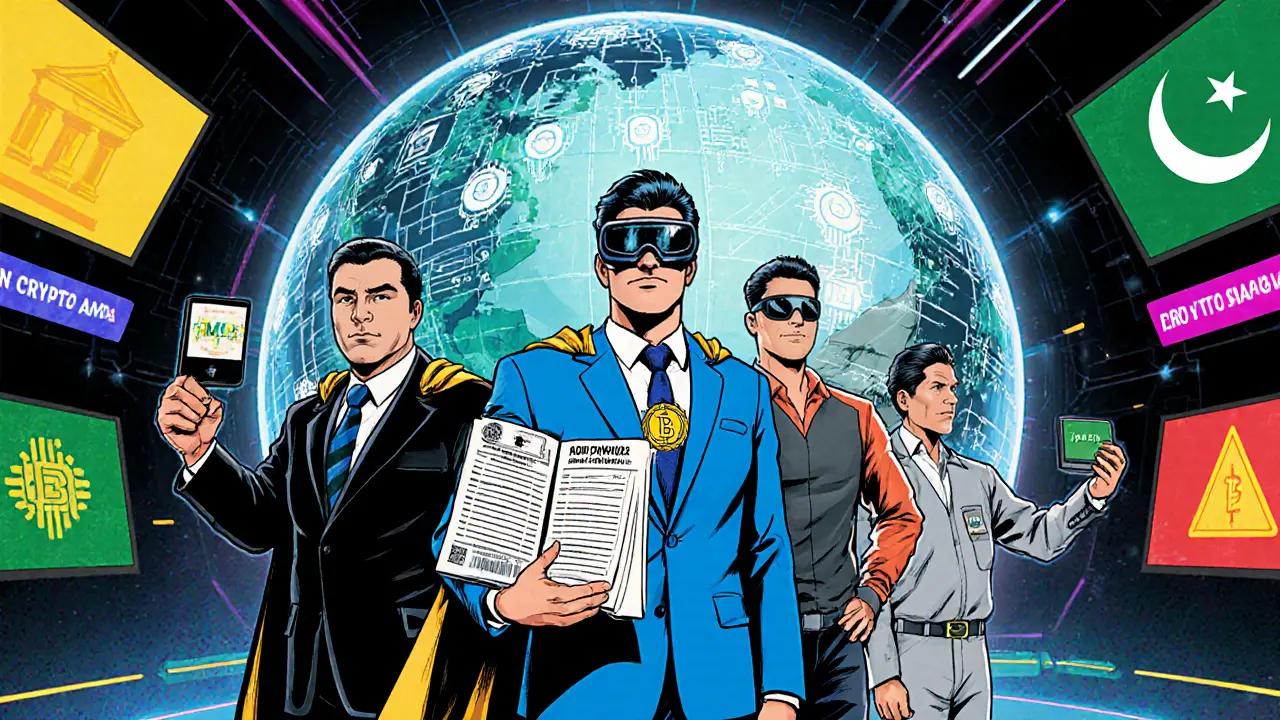 Regulatory squad of SBP, PVARA, PCC, and PDAA gathered in a high‑tech command centre.