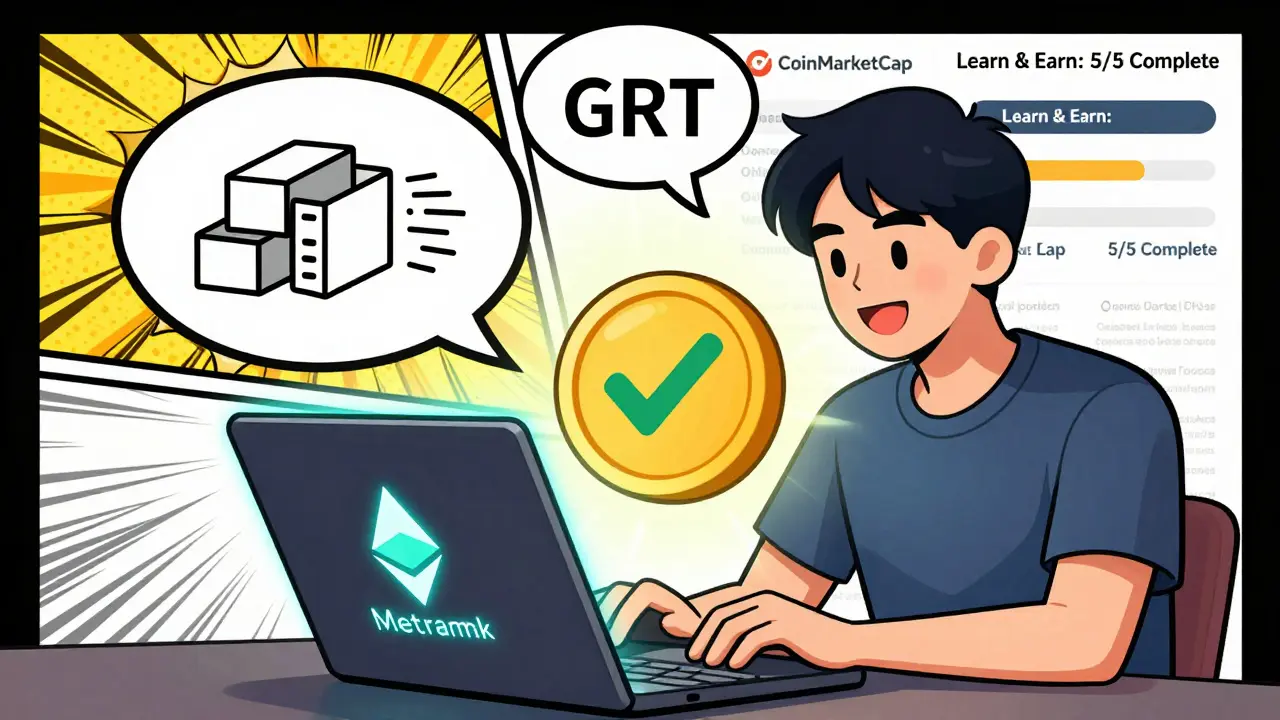 How to Claim The Graph (GRT) Airdrop on CoinMarketCap: Step-by-Step Guide for 2025