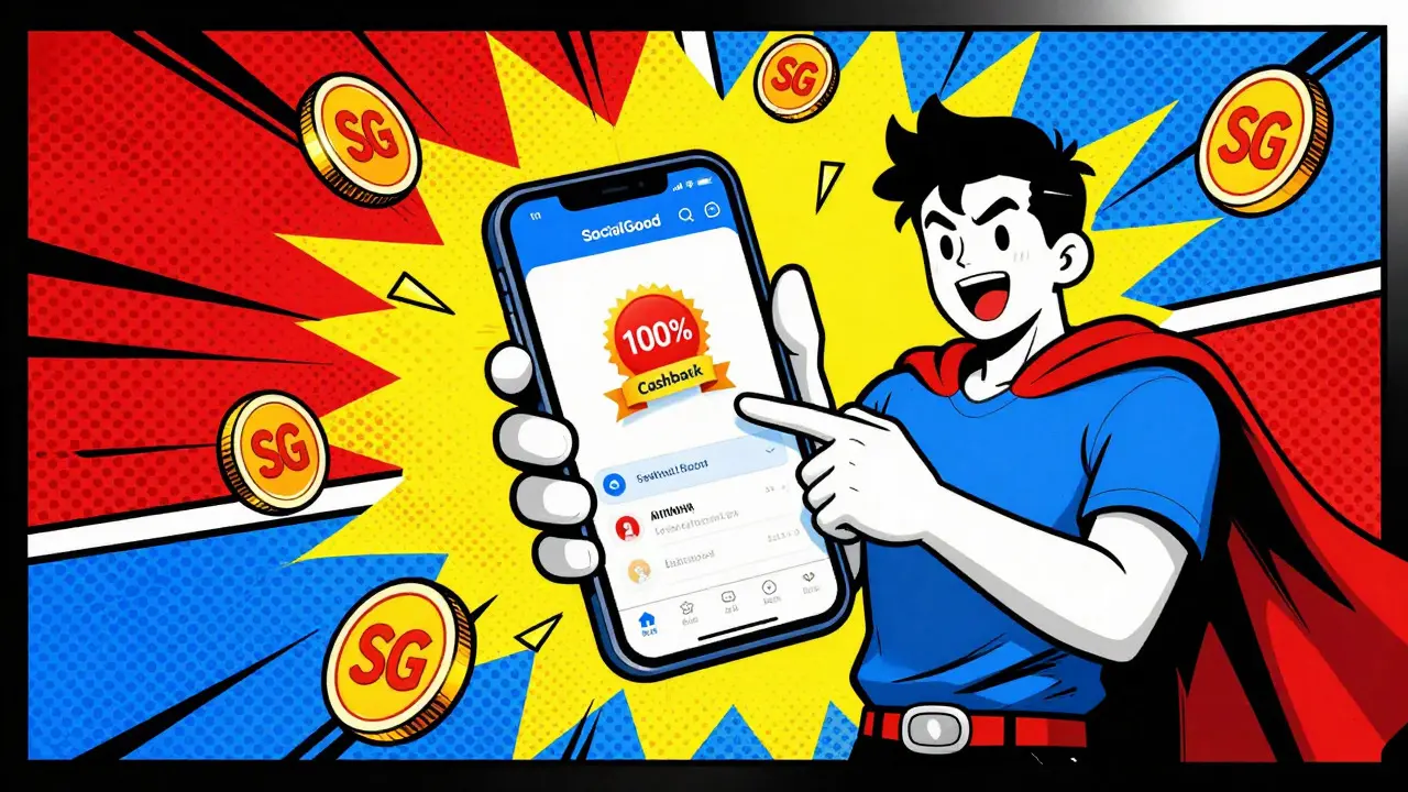 What is SocialGood (SG) Crypto Coin? Shop-to-Earn Guide & Tokenomics